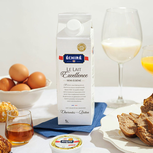 에쉬레 우유 멸균 1L 프랑스 우유 (8개입)
