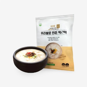 [단독최저가] 공덕농협 우리쌀떡국떡 500g x 3봉
